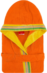 Accappatoio Junior in Spugna Tinta Unita 380gr/mq - 2 /