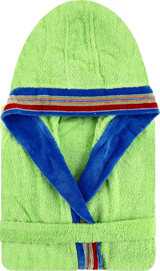 Accappatoio Junior in Spugna Tinta Unita 380gr/mq - 2 /