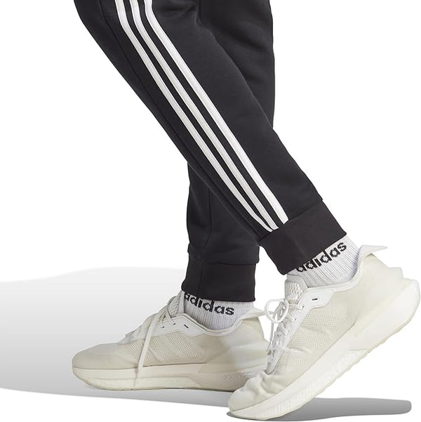 adidas - Essentials Fleece 3-Stripes Tapered Cuff Pantaloni