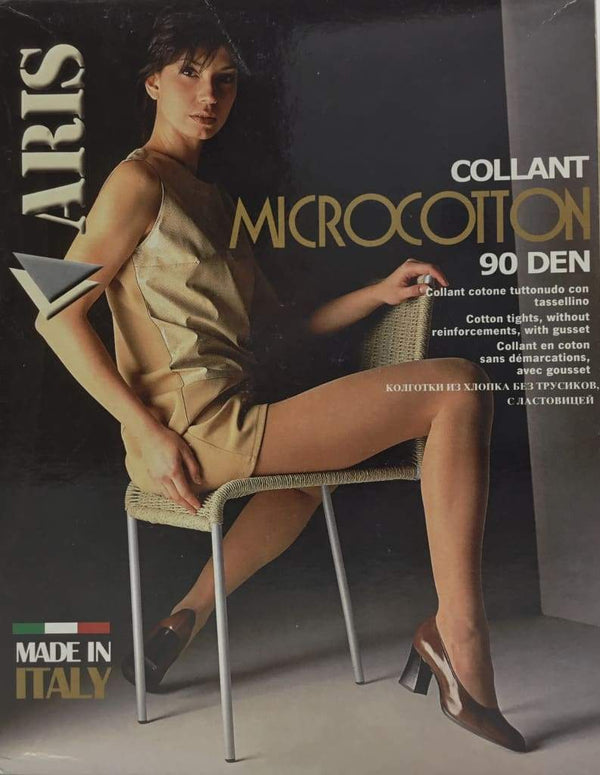 Aris Collant donna 90DEN Tutto nudo MICROCOTTON90 - COLLANT 