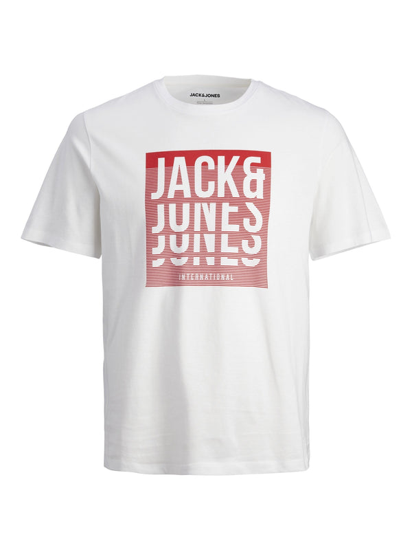 Jack & Jones T - Shirt Uomo 12248614 - WHITE / L - POLO