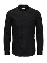 JJPRPARMA SHIRT L/S NOOS -12097662 - L / Black - CAMICIA