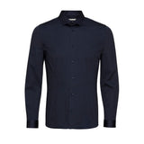 JJPRPARMA SHIRT L/S NOOS -12097662 - L / Navy Blazer -