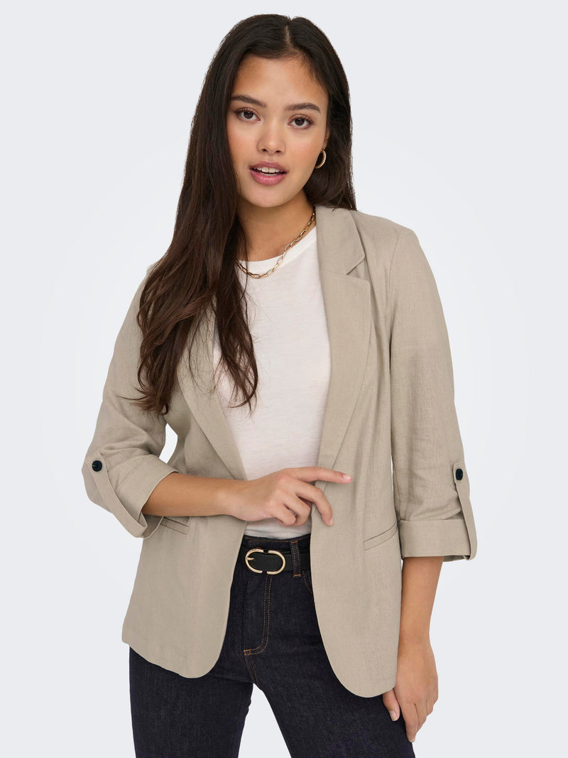 ONLCARO 3/4 UNLINED BLAZER CC TLR 15312199 - GIACCA DONNA