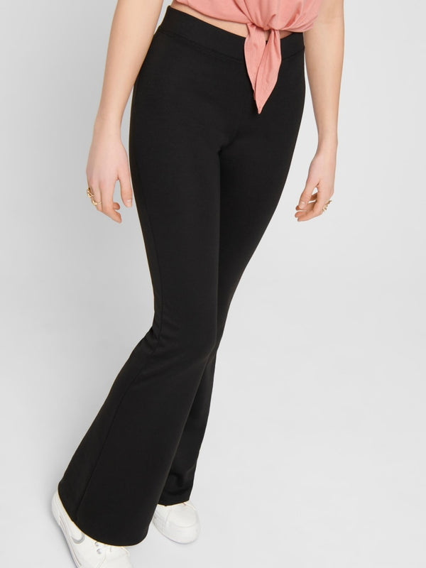 ONLFEVER STRETCH FLAIRED PANTS JRS NOOS 15213525 - PANTALONE