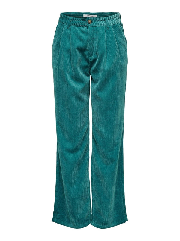 Pantaloni Donna in Velluto 15275747 - Shaded Spruce / 34-32 