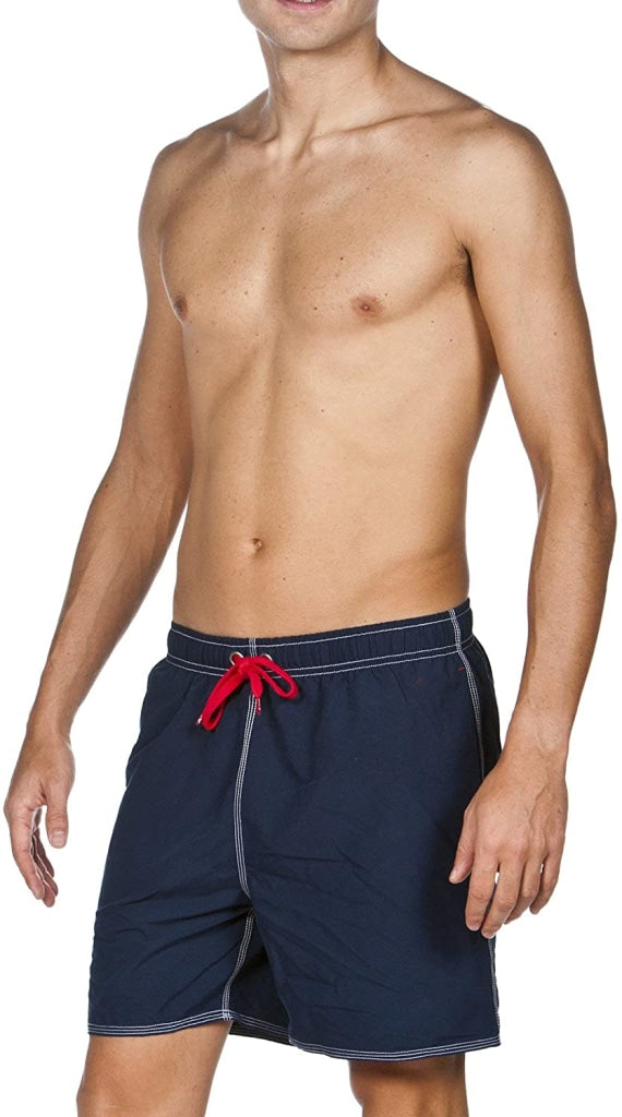 ARENA FUNDAMENTALS SOLID BOXER NAVY-RED 4051574 - COSTUME 