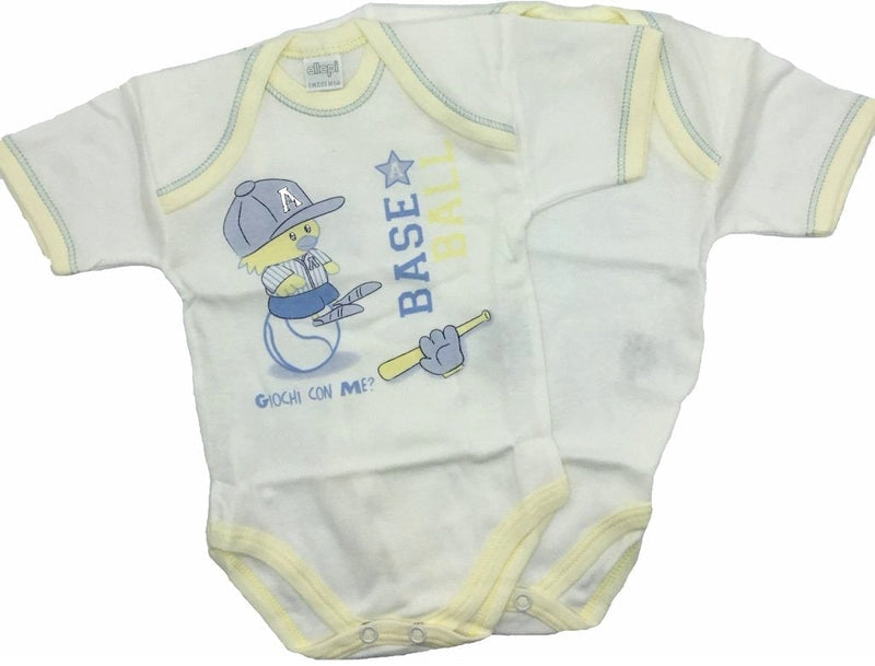2 body manica corta confezione promozione art. AF2536 - MESI