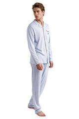 PIJAMA ABIERTO HOMBRE STRIPES & DOTS 60310-0