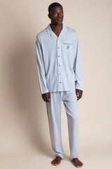 PIJAMA ABIERTO HOMBRE STRIPES & DOTS 60310-0
