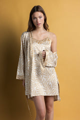 Camicia da notte In Tessuto Sathen  art. 61493