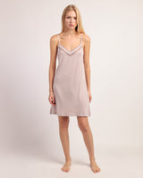 Camicia da notte In Tessuto Sathen  art. 61496