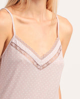Camicia da notte In Tessuto Sathen  art. 61496