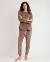 PIJAMA RAYA TERCIOPELO RELAX HOME A 62626-0