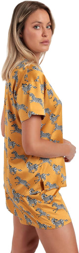 PIJAMA ABIERTO ZEBRA GOLD A 63564-0