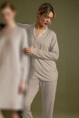 PIJAMA ABIERTO LISOS C 63647-0