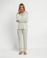 PIJAMA ABIERTO LUXURY PEARL A 64594-0