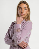 PIJAMA ABIERTO LUXURY GUIPURE A 64622-0