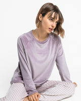 PIJAMA PURPLE STRIPES A 64687-0