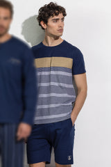 ADMAS PIGIAMA UOMO MANICA CORTA E PANTALONCINO  64754-0