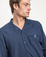 Pigiama Uomo a Giacca in Flanella DENIM 64838-0