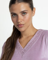 PIJAMA PICO LUXURY GUIPURE B 64858-0
