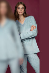 PIJAMA PICO LUXURY GUIPURE B 64858-0