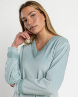 PIJAMA PICO LUXURY GUIPURE B 64858-0