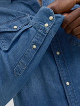 Jack & Jones Camicia Jeans Uomo 12138115