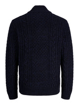 JPRBLUCALLUM CABLE KNIT HALF ZIP 12299947