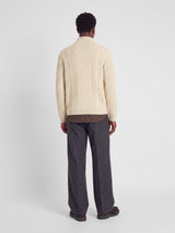 JPRBLUCALLUM CABLE KNIT HALF ZIP 12299947