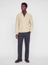 JPRBLUCALLUM CABLE KNIT HALF ZIP 12299947