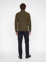 JPRBLUCALLUM CABLE KNIT HALF ZIP 12299947