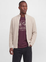 JREBLOGAN KNIT FULL ZIP HIGH NECK 12306230