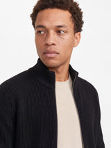 JREBLOGAN KNIT FULL ZIP HIGH NECK 12306230