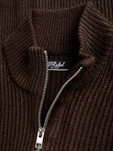 JREBLOGAN KNIT FULL ZIP HIGH NECK 12306230