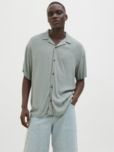 JJEJEFF SOLID RESORT SHIRT S/S SN 12268443