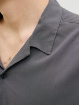 JJEJEFF SOLID RESORT SHIRT S/S SN 12268443