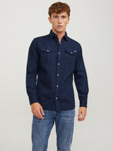 Jack & Jones Camicia Jeans Uomo 12138115