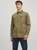 Jack & Jones Camicia Jeans Uomo 12138115