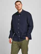 JJJOE SHIRT LS PLAIN NOOS 12200623