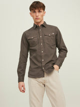 Jack & Jones Camicia Jeans Uomo 12138115
