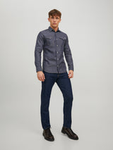 Jack & Jones Camicia Jeans Uomo 12138115