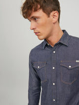 Jack & Jones Camicia Jeans Uomo 12138115
