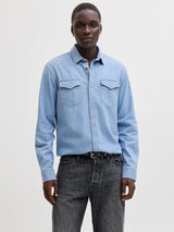 Jack & Jones Camicia Jeans Uomo 12138115
