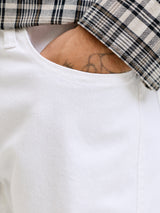 Bermuda Bianco Blu Beige per Uomo 12290839