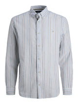 JPRBLUSUMMER LINEN BL SHIELD LS SHIRT LN 12293269