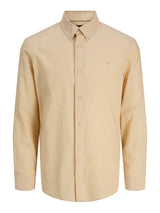JPRBLUSUMMER LINEN BL SHIELD LS SHIRT LN 12293269