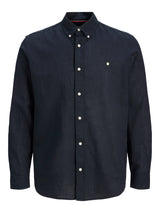 JPRBLUSUMMER LINEN BL SHIELD LS SHIRT LN 12293269