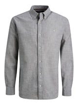 JPRBLUSUMMER LINEN BL SHIELD LS SHIRT LN 12293269
